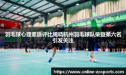 羽毛球心理素质评比揭晓杭州羽毛球队荣登第六名引发关注